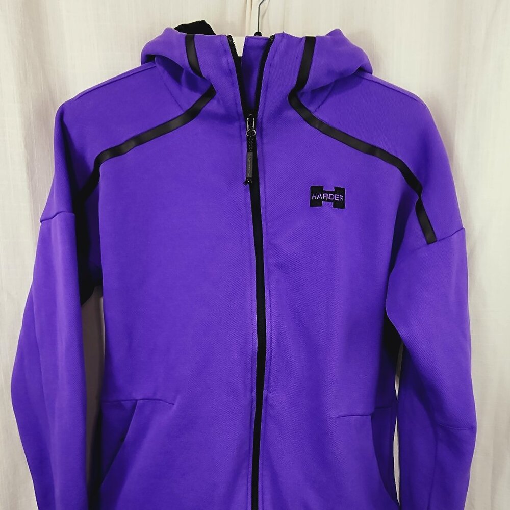 Stormtech Helix thermal purple hoodie, size Large